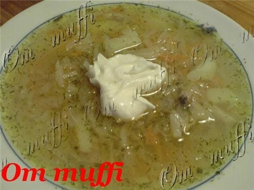 ЩИ ИЗ КВАШЕННОЙ КАПУСТЫ