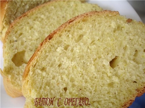 ХЛЕБНЫЕ ПАЛОЧКИ С ТРАВАМИ И СЫРОМ БАТОН С ОРЕГАНО 100% ПШЕНИЧНЫЙ ХЛЕБ По рецепту Emerald - 4
