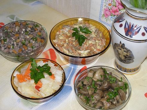 , сколько ты блюд красивых и вкусных наготовила, молодечик - 2