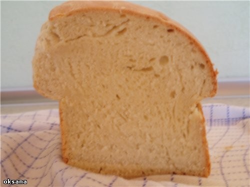 это разрез хлеба
