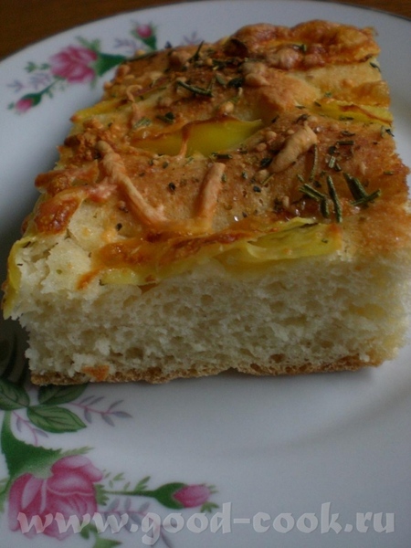 Алисочка, спасибо тебе за вкусную и пушистую Фокаччу