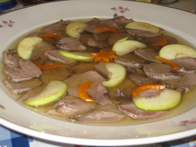Язык заливной