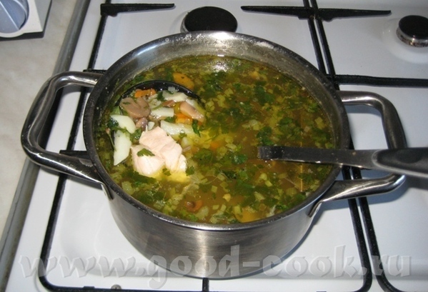Куриный суп с грибами