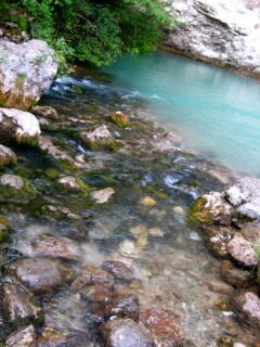 Голубое озеро и Водопад Мужские Слезы