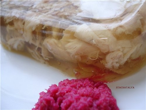 А у нас сегодня холодец из домашнего петушка с хреном Ох и вкусно РЕЦЕПТИК
