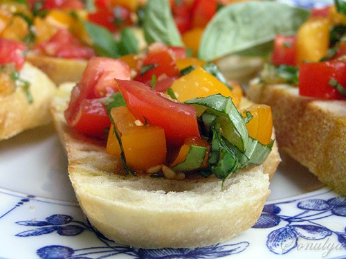 Bruschetta С Помидорами