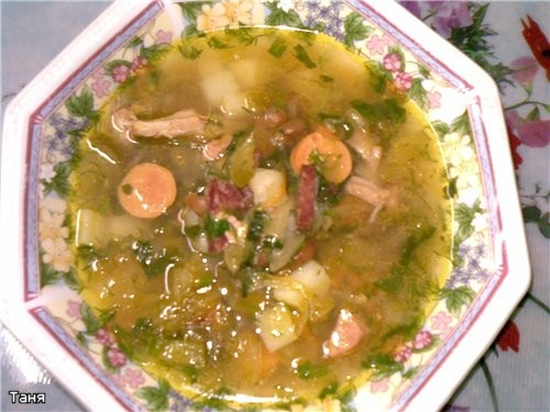Вчера готовила 300 г куриного мяса 1 копченая сарделька 1 куриная сосиска 150 г сырокопченной колба... - 2