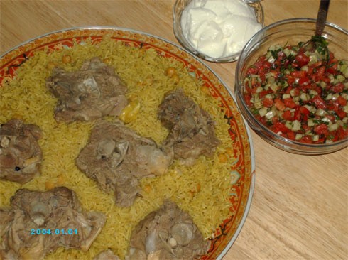, у меня сегодня на обед палестинское блюдо "Гедрэ" - 3