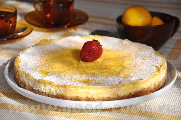 Лимонный чизкейк