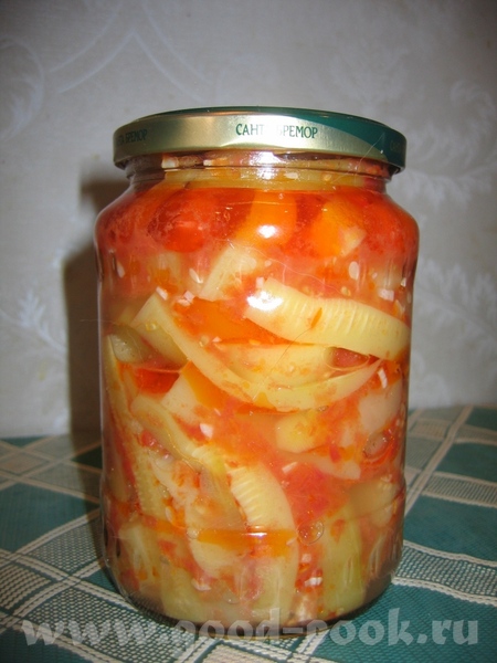 Еще делала «ТЕЩИН ЯЗЫК» НЕОБХОДИМЫЕ ПРОДУКТЫ: кабачки - 3 кг помидоры - 3 кг сладкий перец - 5 шт
