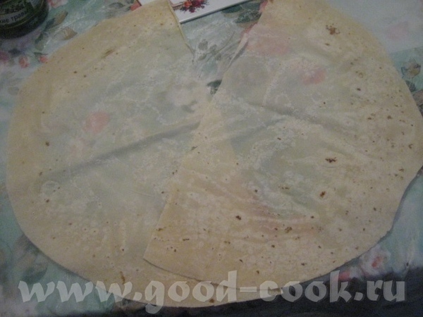 ГОРЯЧАЯ ЗАКУСКА ИЗ ПОМИДОРОВ, СЫРА И ЧЕСНОКА, ОБЖАРЕННЫХ В ЛАВАШЕ Вкусная закуска на «скорую руку»... - 5