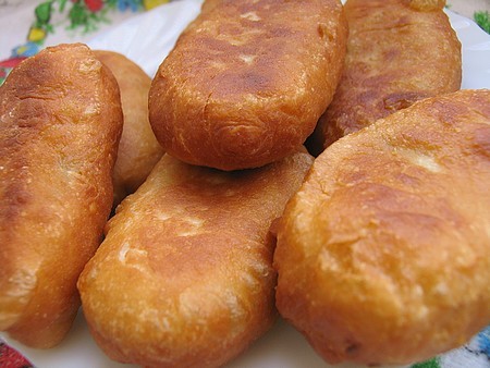 Пирожки из дрожжевого теста, жареные Рецепт от Olga S (форум "Огонёк")