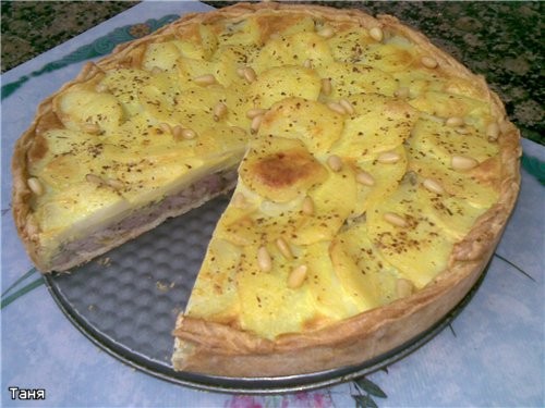 Мой милый давно и долго просил меня испечь какой-нибудь пирог с курицей и картошкой - 2