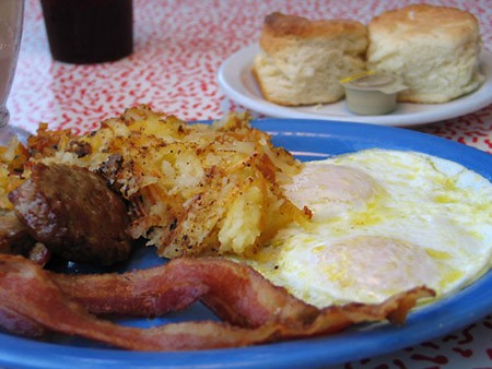         ,    hash browns ...