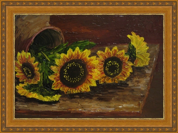Диптих с кувшинами, 2 х 20х30 см, масло - 5