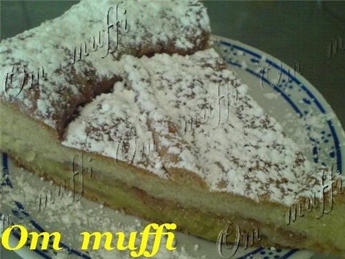 ПИРОГ С РЕВЕНЕМ И ЯБЛОКАМИ Рецептура: Маргарин - 300гр