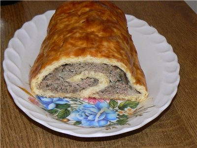 хотела по благодарить за отличный, просто суперский рецептик Яично-мясной рулетик Я в фарш жаренных...