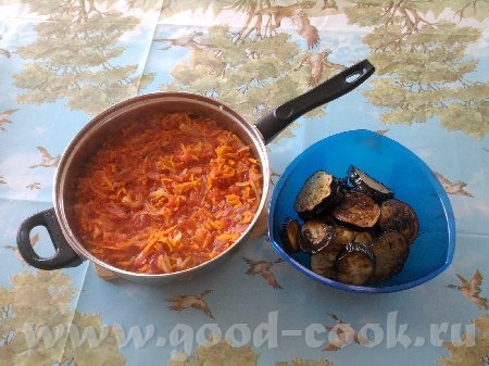 Баклажаны Николаевские (*5 часов) Необходимые продукты: Баклажаны нарезаем кружочками, солим, они о... - 4