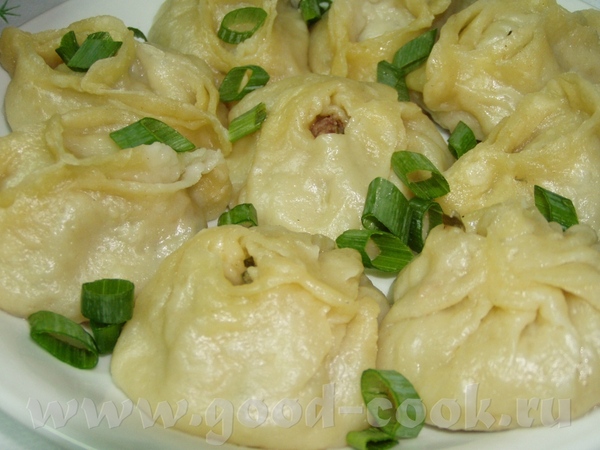 Манты с мясом - 2