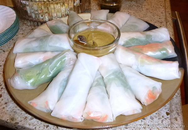 Vietnamese Summer Rolls.