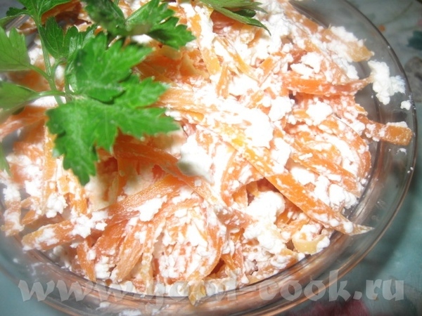 ВИТАМИННАЯ ЗАКУСКА ИЗ МОРКОВИ С ТВОРОГОМ И ЧЕСНОКОМ Приятная вкусная закуска, в основном, зимний ва...