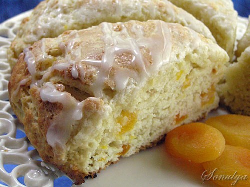 Огромное спасибо Аyn за Scones с Курагой и Лапшу с овощами и курицей по-китайски