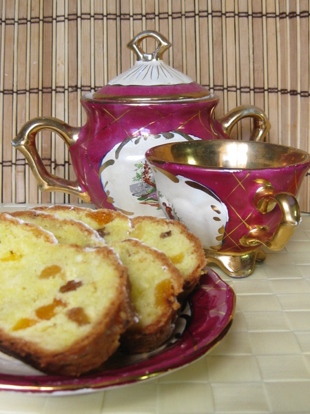 Творожный штоллен (Quarkstollen)