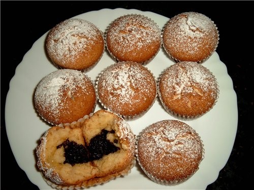 МАФФИНЫ С ЯИЧНЫМ ЛИКЁРОМ - EIERLIKЦRMUFFINS