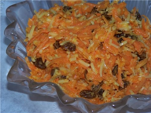 Морковный салатик
