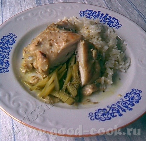 СУП КУРИНЫЙ С ОВОЩАМИ КУРИНЫЕ БЁДРЫШКИ В МЕДОВО-ПРЯНОМ СЛИВОЧНОМ СОУСЕ - 2