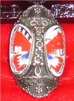 Мой любимый перстень и серьги, сделанные мамой