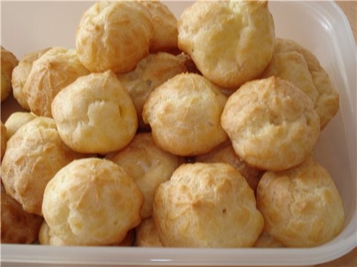 Заварные с кремом