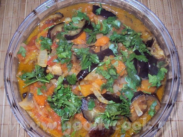 ТУРЕЦКИЙ САЛАТ ИЗ БАКЛАЖАН Пюся спасибо за вкусный салат
