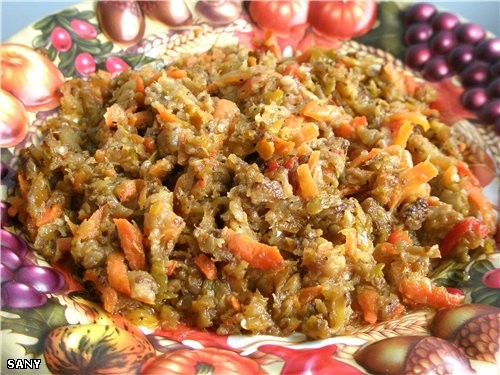 Викуля, огромное спасибо за рецепт БАКЛАЖАНОВОЙ ИКРЫ