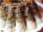 Мясные блюда (телятина, говядина, свинина) Отварное мясо Говядина для ленивых Двухцветное холодное...