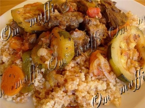 ГОВЯДИНА С ОВОЩАМИ И КУС-КУСОМ Говядина - 1кг - 2