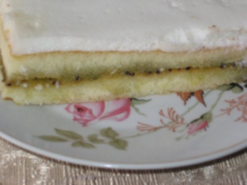 Пирожное с киви от Ирины Кутовой Очень вкусное пирожное, только мне не удалось избавиться от косточ... - 4
