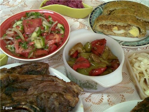 Как-то мы решили пожарить мяско в одну из пятниц - 4