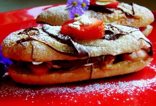 Ну а теперь для деток: Нутелла Панини источник рецепта и фото:Cream Puffs in Venice Я использую мин...