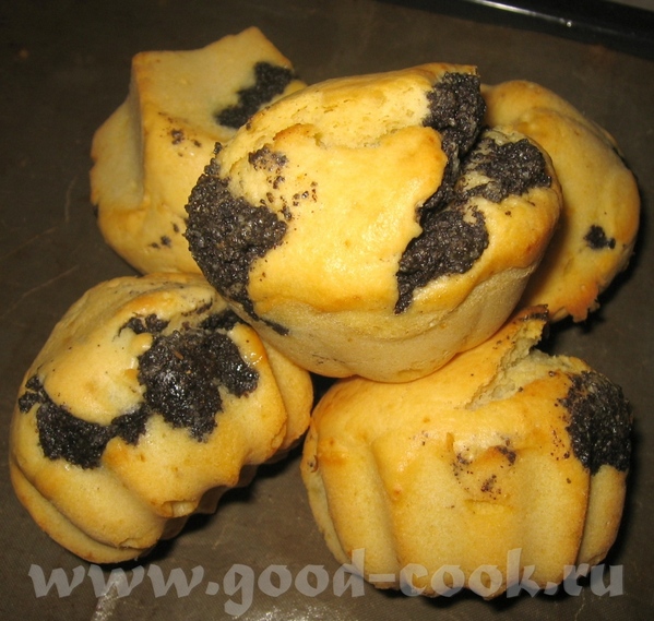 Кексики с маком по Галиной ссылке ОТСЮДА , за что ей большое спасибо