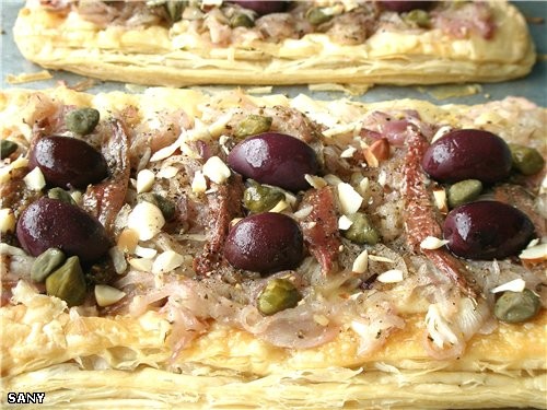 PISSALADIИRE (французская пицца) Недавно разговорилась с одной старой француженкой о пиццах и она м...