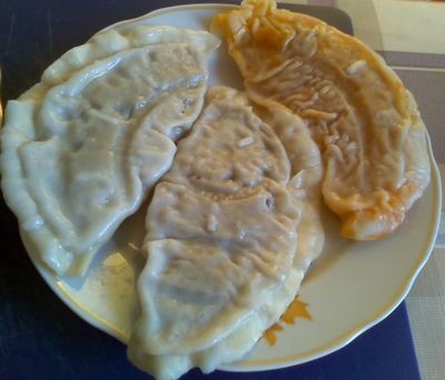 Это "Колхозники" и Кекс с финиками от Эмоция из кухни Шулы "Колхозники", сделал тонкое тесто и прих... - 2