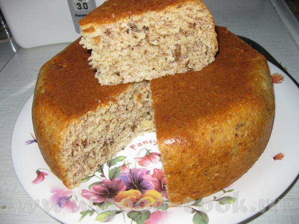 Сделала и я банановый кекс от filichita , сам рецепт ТУТ Лариса, спасибо, кекс очень вкусный и аром...