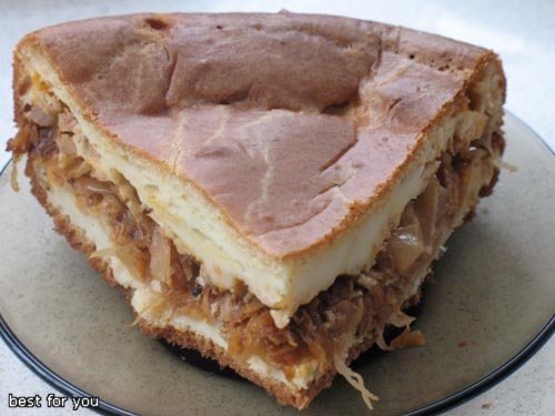 Ещё в самый пик болезни делала очень вкусный пирог, а самое главное ну очень быстрый