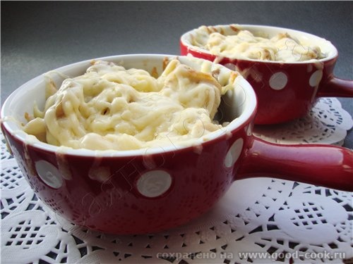 14/100 рецептов из курицы Жюльен с куриным филе и грибами куриное филе замороженые шампиньоны лук с... - 4