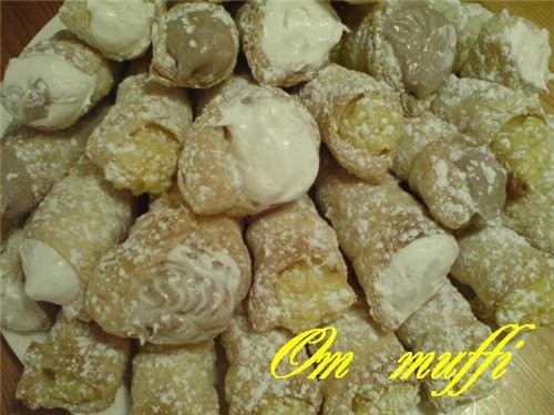 ПИРОЖКИ-ПОДУШЕЧКИ С СПАРЖЕЙ И ЯЙЦОМ ПИРОГ С РЕВЕНЕМ И БЕЗЕ СЛОЁНЫЕ РОЖКИ - 5