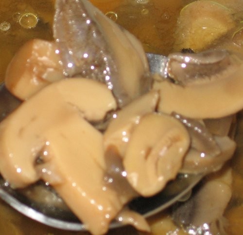 Оливье Маринованные грибы Капуста быстрого приготовления от enotik - 4