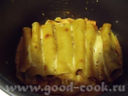 Каннелони с бараниной (тушенкой) За неимением в доме мяса, воспользовалась тушенкой из баранины (уд...
