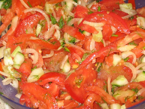 Немного с моей кухни: Вареная кукуруза Салат из помидор Стейки в духовке и на сковородке Таджин из... - 2