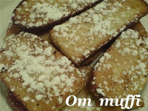 ГРЕНКИ К ЗАВТРАКУ Белый батон или булочки порезать кусочками